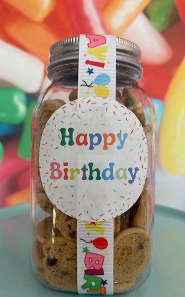 Happy Birthday Cookie Jar